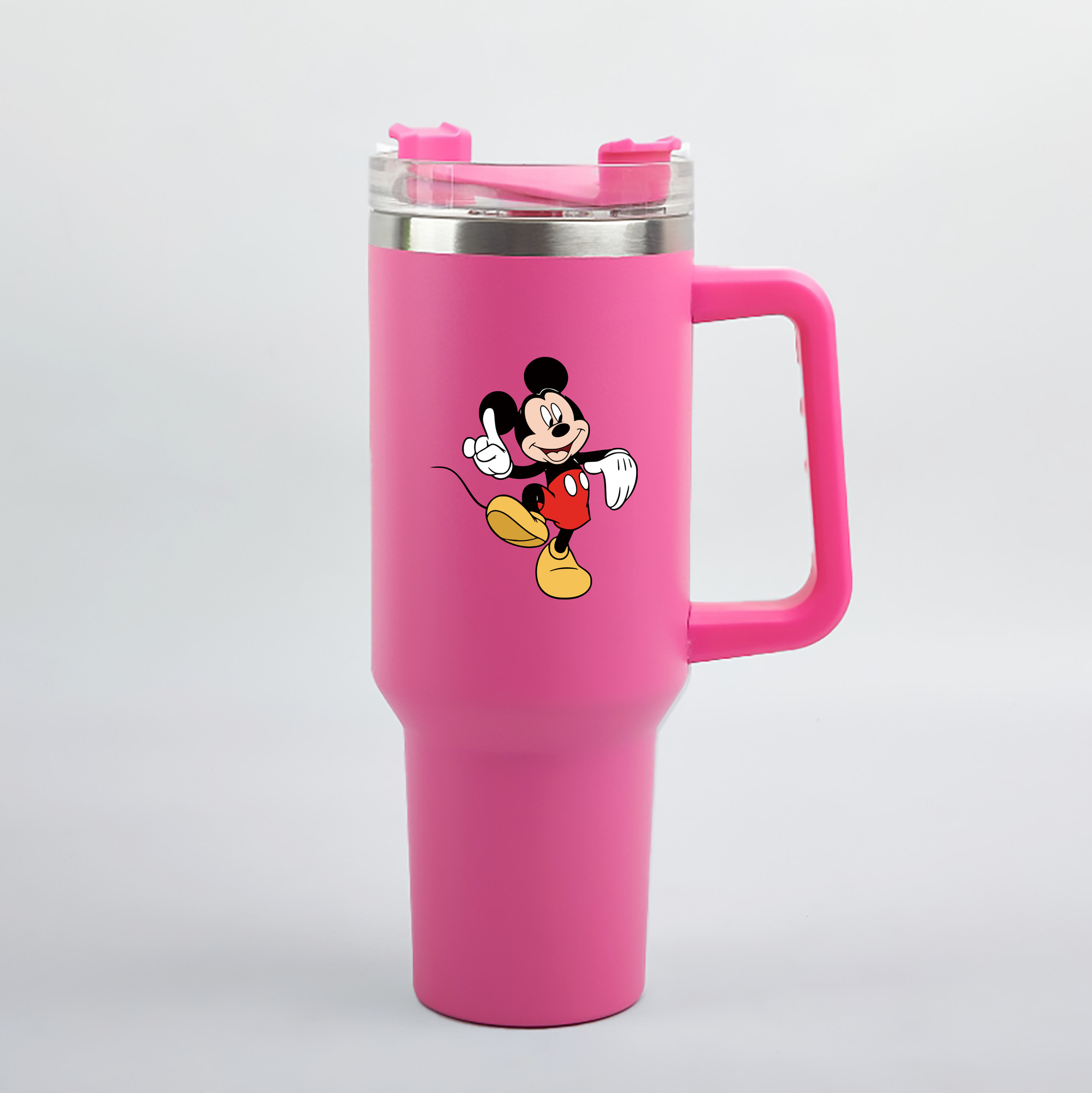 （画像用） ミッキーマウス Mickey Mouse 1200mL車用タンブラー（カラープリント）